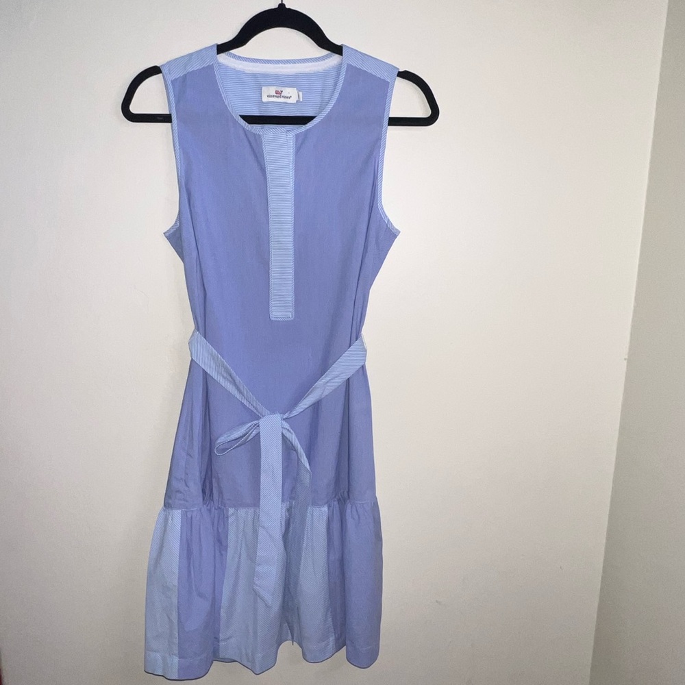 Vineyard Vines Light Blue Sleeveless Mini Dress‎ 2